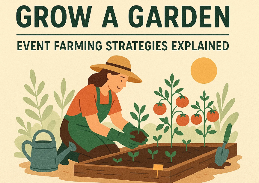 Grow A Garden – Event Farming Strategies Explained