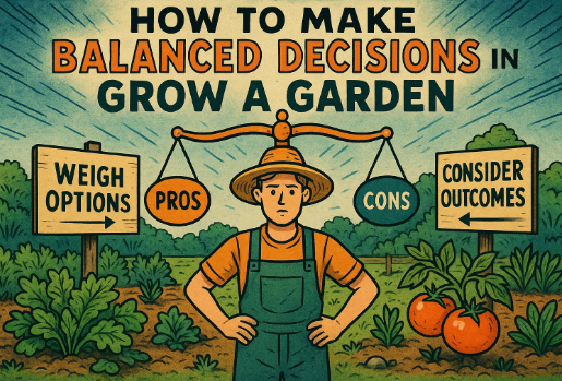 How to Make Balanced Decisions in Grow A Garden