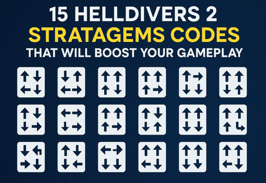 15 Helldivers 2 Stratagems Codes That Will Boost Your Gameplay
