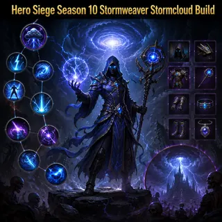 Hero Siege Season 10 Stormweaver Stormcloud Build